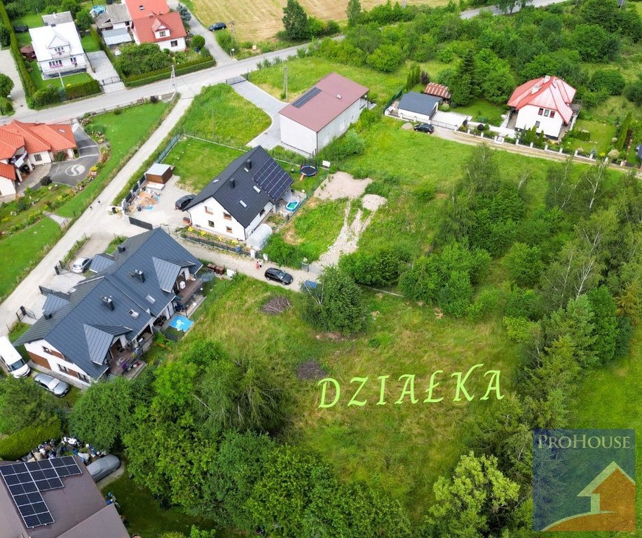 Działka na sprzedaż, 639 m², Limanowa - Widok 2