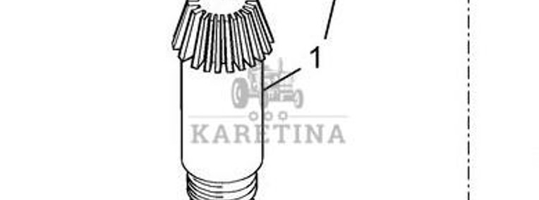 New Holland TX66 TX67 TX68 Zestaw Kół Zębatych Zębatka Wałek CZĘŚCI 84012653-1