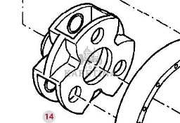 Fendt 816 818 822 824 Vario Jarzmo Przekładni Planetarnej 822100150020