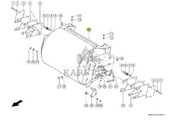 Claas Jaguar 970 - obudowa przyspieszacza 0022833651