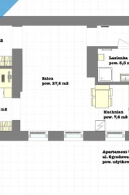 Piękne mieszkanie 80 m2 w centrum Lublina - ul. Ogrodowa 10-2