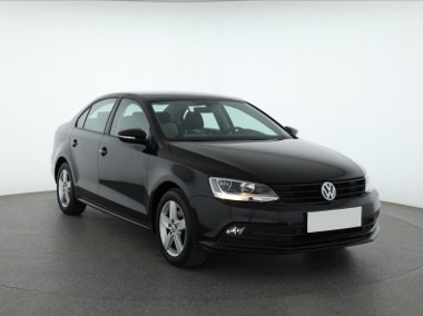 Volkswagen Jetta VI , Salon Polska, Serwis ASO, Klima, Tempomat, Parktronic,-1