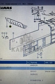 Claas Dominator Mega - Osłona Poganiaczy 0006467951-3