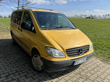 Mercedes-Benz Vito W639 Mercedes Vito Klima Navi 9 osobowy Zarejestrowany