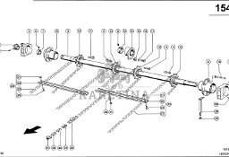 Claas Lexion 580 ŁAŃCUCH TRANSPORTOWY LE 0007536911 (Kanał wciągający; wałek górny)