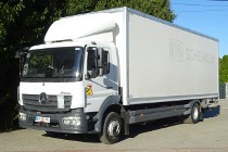Mercedes-Benz Atego 1221 Euro 6 kontener 18 palet winda Tylko 299 tys.km!