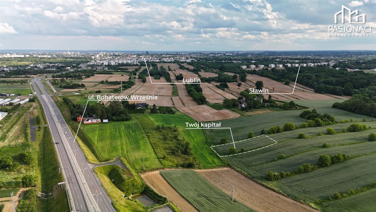 Działka inwestycyjna pod lokatę kapitału, lubelski