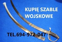  KUPIĘ WOJSKOWE SZABLE, BAGNETY,KORDZIKI,NOŻE,MUNDURY,MILITARIA 