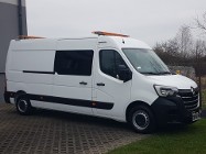 Renault Master 6-OSÓB L3H2 BRYGADÓWKA DŁUGI WYSOKI KLIMA KRAJOWY OPEL BLASZAK