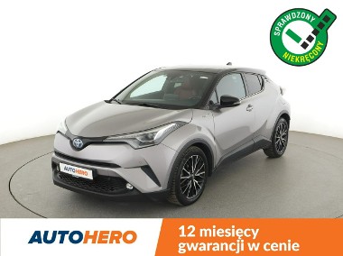Toyota C-HR skóra navi kamera grzane fotele LED ACC JBL-1