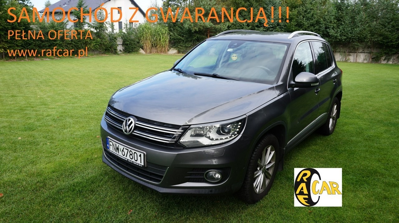 Volkswagen Tiguan I zarejestrowany, ubezpieczony. Gwarancja. Polecam !!!