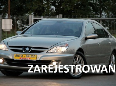 Peugeot 607 Zarejestrowany,klima,czujniki parkowania,welur-1