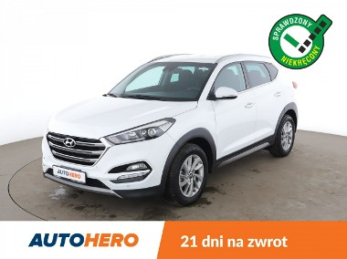 Hyundai Tucson III 4x4, automat, navi, klima auto, grzane fotele i kanapa, kamera i czu-1