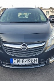 Opel Meriva B 1,4 Turbo Klimatronik Nawigacja Zarejestrowany Gwarancja-2