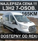 Ford Transit L3H2 165KM Super Cena Brygadowy 7-osobowy Kamera Czujniki