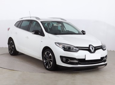Renault Megane III , Salon Polska, Serwis ASO, Skóra, Navi, Klimatronic,-1