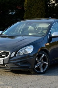 Volvo S60 II R-Design Duża Navi Skóry Led 2xParktronic Alu 18"ASO Volvo Nowe opon-2