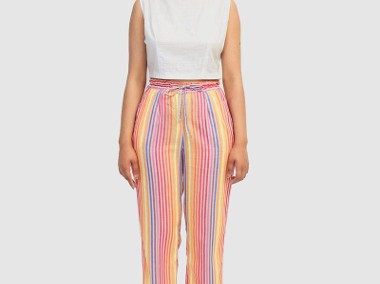 Nowe spodnie indyjskie kolorowe XXL 44 3XL 46 szarawary salwar boho hippie-1