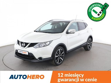 Nissan Qashqai II 1.6dCi Automat Tekna Klima Tempomat Navi Grzana Skóra Xenon Kamera P-1