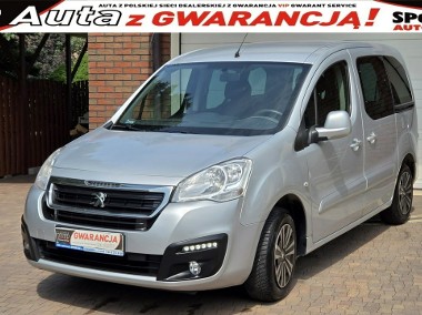 Peugeot Partner II Tylko 110 tys km. 1.6 BHDI 100 KM, SALON PL,I WŁ,Tempomat F.vat23%,-1