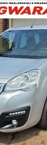 Peugeot Partner II Tylko 110 tys km. 1.6 BHDI 100 KM, SALON PL,I WŁ,Tempomat F.vat23%,-3