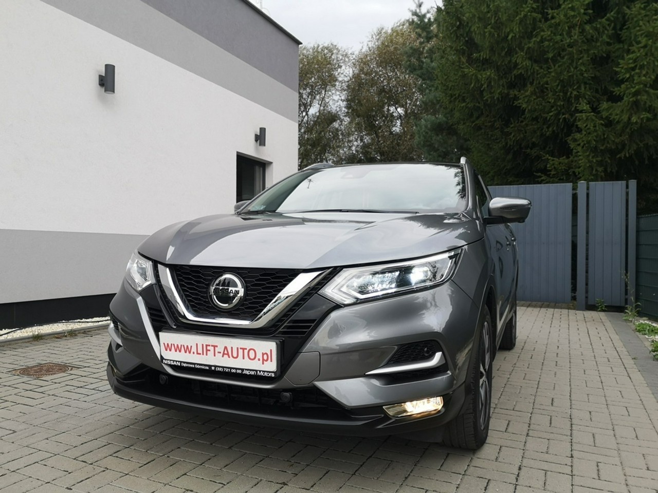 Nissan Qashqai II 1.332 160KM Led Tempomat Nawi Kamera Salon Pl Serwis wersja N-connec