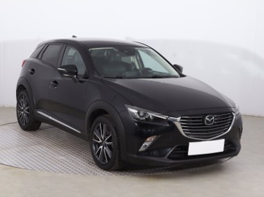 Mazda CX-3 , Salon Polska, Automat, Skóra, Klimatronic, Tempomat,-1