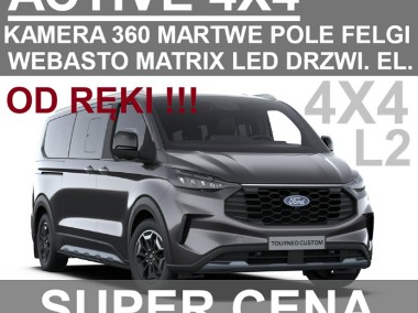 Ford T Tourneo Custom 4X4 Active Webasto Martwe Pole Kamera 360 Matrix LED Hak-1