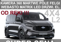 Ford T Tourneo Custom 4X4 Active Webasto Martwe Pole Kamera 360 Matrix LED Hak