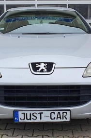 Peugeot 407 2.0 138 KM B+GAZ czarne skóry alufelgi gwarancja-2