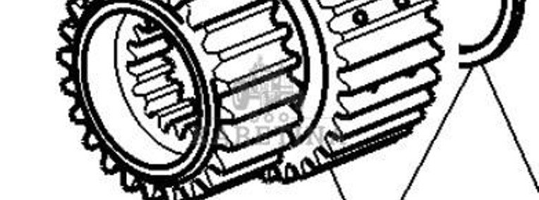 John Deere POWERQUAD 6820 6920 6920S Piasta CZĘŚCI RE172853-1