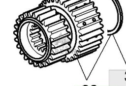 John Deere POWERQUAD 6820 6920 6920S Piasta CZĘŚCI RE172853