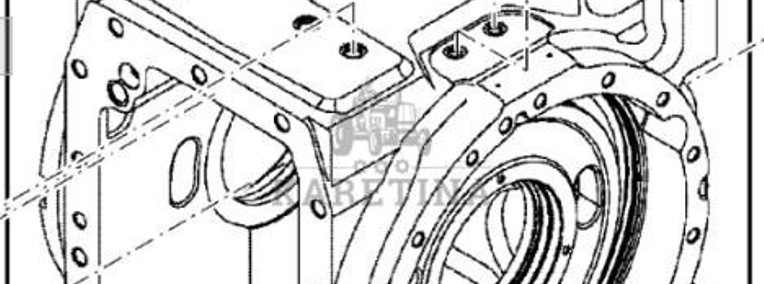 John Deere 8120 8220 8320 Obudowa Skrzyni Biegów RE173814 R170926 RE202622 RE190805 R77175-1