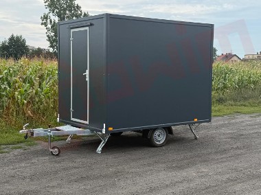 PRZYCZEPA SOCJALNA BETA PLUS – STRÓŻÓWKA, BIURO LUB PORTIERNIA, DMC 750 KG-1