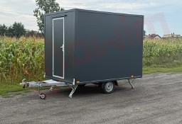 Inna PRZYCZEPA SOCJALNA BETA PLUS – STRÓŻÓWKA, BIURO LUB PORTIERNIA, DMC 750 KG