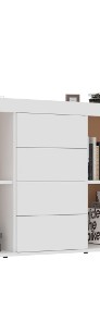 vidaXL Komoda, biała, 120x36x69 cm, płyta wiórowa801841-3