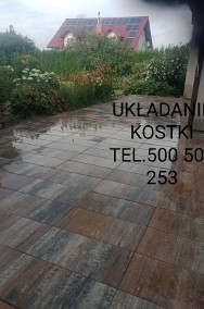 Układanie kostki brukowej-3