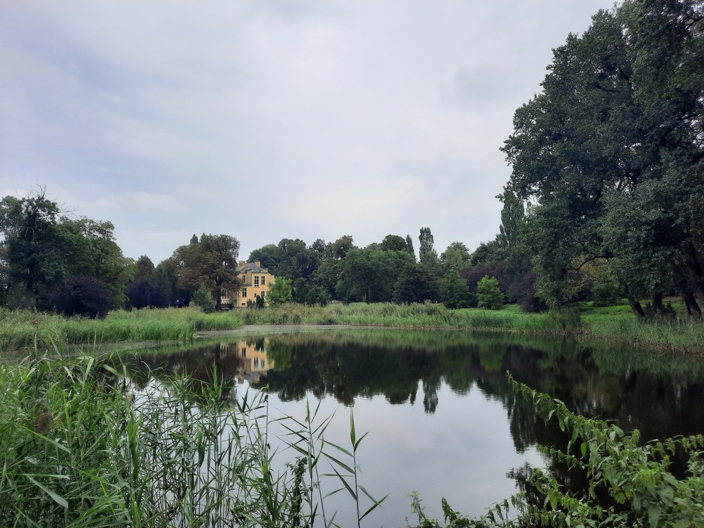 dwór dworek park zabytek jeziorko pałac Popowo Kościelne gm.Mieścisko