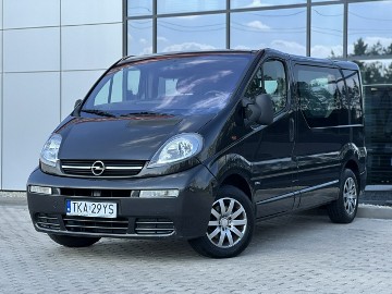 Opel Vivaro I Półskóra, Klimatyzacja, Multifunkcja, Elektryka, RadioCD, Alufelgi,H