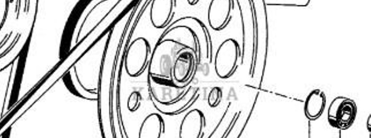 Claas Dominator 96 Koło Pasowe Napędu Pośredniego 0006031453 00 0603 145 3-1