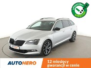 Skoda Superb III automat 4x4 acantara bi-xenon PDC ACC grzane fotele navi bluetooth