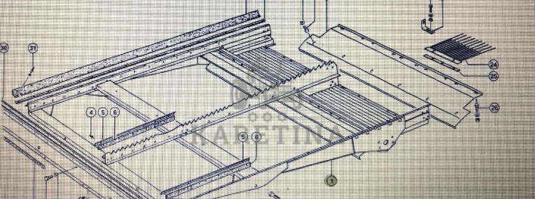 CLAAS 00 739 677 0/Claas Lexion półka transportowa/Claas Lexion 580 460-440 560-540 480-1