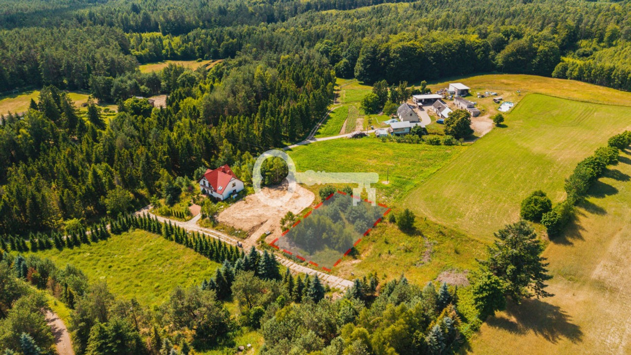 Działka idealna pod dom jednorodzinny, przy lesie - Widok 3