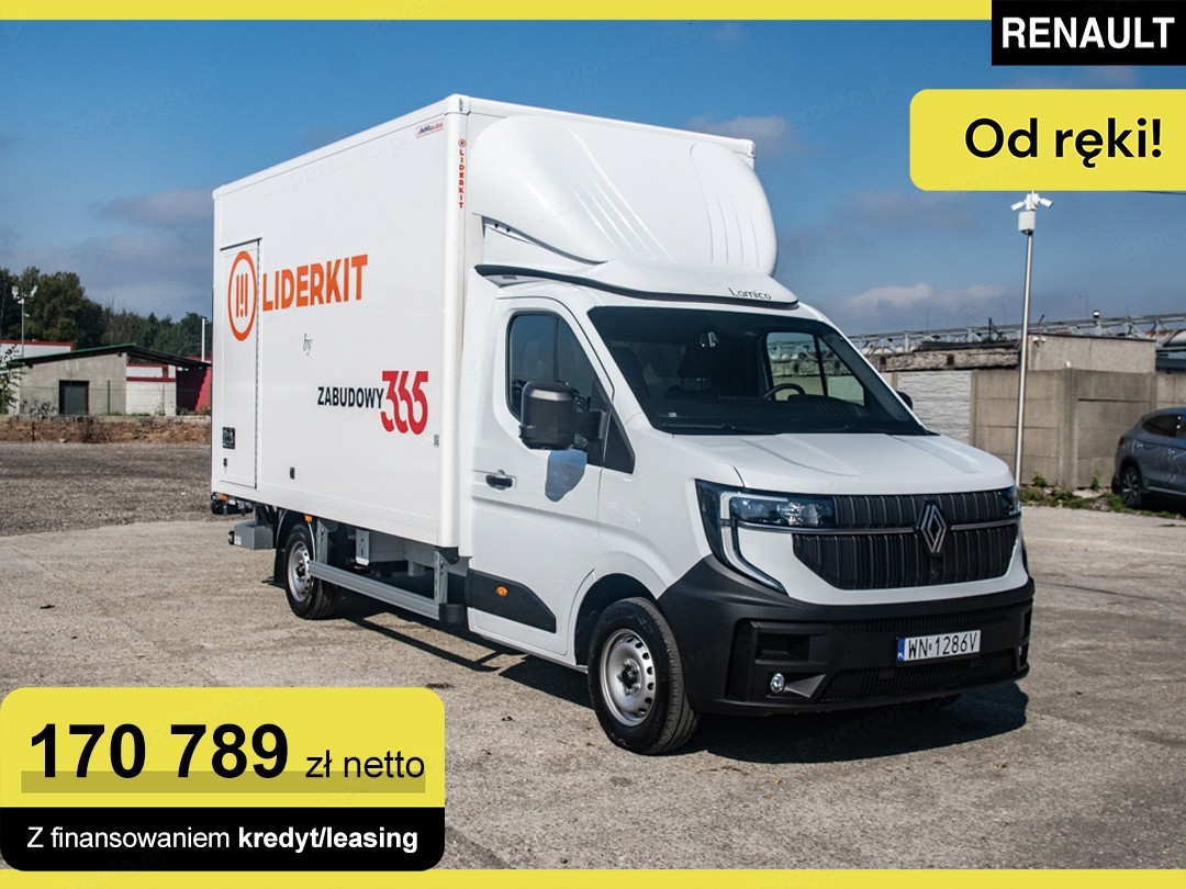 Renault Master L3 Kontener + Winda L3 Kontener + Winda 2.0 170KM