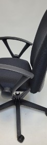 Fotel biurowy , krzesło obrotowe Haworth czarne -4
