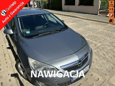 Opel Astra J Mocna benzyna, klimatyzacja , czujniki, hak, nawigacja, opony wielos-1