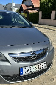 Opel Astra J Mocna benzyna, klimatyzacja , czujniki, hak, nawigacja, opony wielos-2