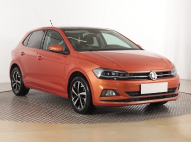 Volkswagen Polo VI , Salon Polska, Serwis ASO, Navi, Klimatronic, Parktronic,-1