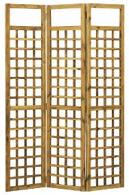 vidaXL 3-panelowy parawan pokojowy/trejaż, drewno akacjowe, 120x170 cm 46562-2