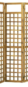 vidaXL 3-panelowy parawan pokojowy/trejaż, drewno akacjowe, 120x170 cm 46562-3